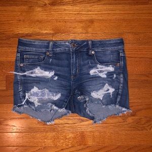 American Eagle Midi Jean Shorts